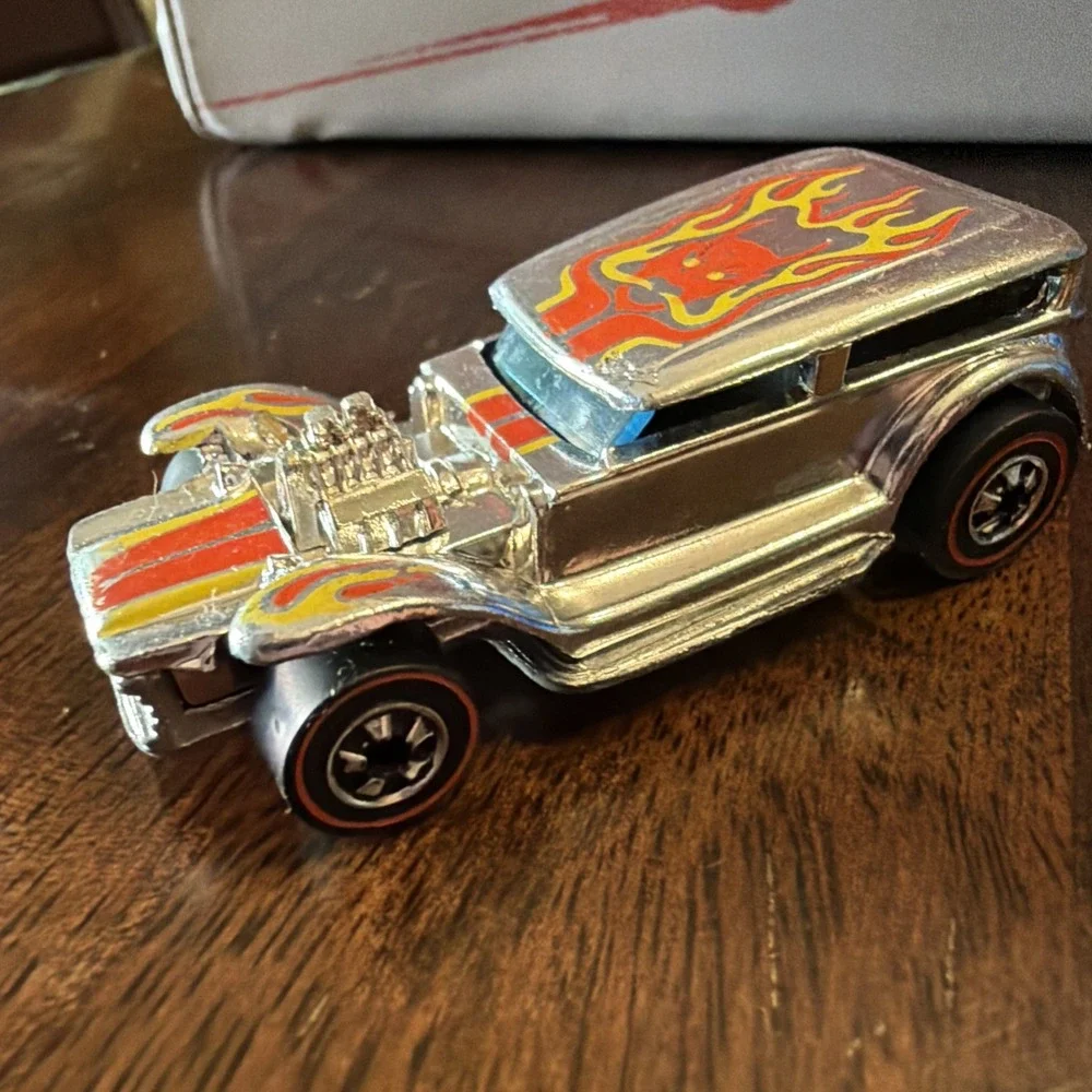 Hot Wheels Redline PROWLER Red Yellow Tampo Super Chromes Demon Very Nice